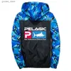 Men's Hoodies Sweatshirts Pelagic Fishing Printed Jackets Zipper Waterproof Outdoor Sportswear Casual Hoodie Rain Coat Climbing Men Windbreake Q231110