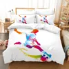 Bedding Sets Cute Doll Kids 3D Printed Cartoon Quilt Cover With Pillowcase 2/3 Baby