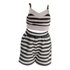 Clothing Sets Summer Toddler Girl Cotton Sleeveless Striped Suit Soft And Comfy Daily Wear Outfits Cute Long Sleeve Shirt Teen Baby S