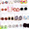 Dangle Earrings Fashion 30pairs/pack Mixed Style Drop Hook For Women Girl Gift