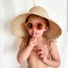 Toptan Kedi Göz Gözlükleri Çocuk Karikatür Güneş Gözlüğü Moda Tasarımcı Güneş Gözlüğü Çocuklar İçin Klasik Gözlük Goggle Açık Plaj Güneş Gözlükleri Çocuk İçin 009