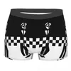 Cuecas dois tons ska homens boxer briefs altamente respirável de alta qualidade impressão shorts presentes de aniversário