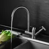 Kitchen Faucets 304 Stainless Steel Sink Pull Faucet Cold And