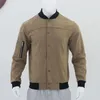 Men's Jackets Men Coat Jacket Stylish Mid-length Faux Suede Cardigan With Stand Collar Elastic Cuffs Multiple For Fall