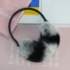 Kulak muffs gerçek kürk kulaklıklar kış kadınlar sıcak kalite orijinal rex tavşan kürk earmuff güzel doğal kürk kulak yüzleri toptan perakende 231109