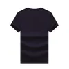 مصمم Mens T Shirt Bos عالي الجودة جديد كلاسيكي طباعة طبع غير رسمي الأزياء الفاخرة بنسبة 100 ٪ قميص القطن العالي الجودة قميص شارع الأكمام شارع كبير M-3XL V4
