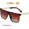 Fashion Letter Logo Printed Sunglasses with Box Cool Glasses for Men and Women