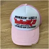 Ball Caps Ian Connor Sicko Trucker Hoed Verstelbaar Amerikaanse Mannen Vrouwen Hip Hop Vintage Truck Baseball Cap Atlanta Limited Skateboard S Dh6H0