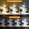 Magnifying Glasses ACALOX 72Pcs LED Magnifying Desk Lamp 3 Color Dimming LED Light Heavy Duty Base Welding Workbench Reading Lamp For Close Work 230410