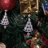 Dangle Earrings Star Pendant Christmas Tree Dorerative Sense Tassel女性の高貴な光の贅沢なニッチな愛