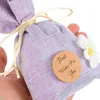 Sacos de armazenamento 10 Pcs Lavender Sachet Bag Embalagem Saquetas Vazias Fragrância Numb Pequeno Presente