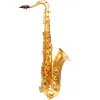 Spedizione gratuita Bb Tune Sassofono tenore Strumenti musicali in ottone Superficie in rame antico B Sax piatto con accessori per bocchino