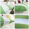 Funda de almohada para exteriores, fundas lumbares, 2 unidades/juego, funda de cojín impermeable con estampado de doble cara para muebles de Patio, decoración de jardín