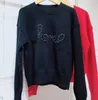 Nieuwe damessweaters Dames Ronde hals Casual merksweater designer truien