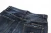 Calça jeans masculina casual plein philipps pp pp, design original 306, cor azul, top reto, stretch slim, calça jeans thdc