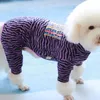 Abbigliamento per cani Tuta per animali domestici Tuta sottile a quattro piedi Vestiti per cuccioli di cotone per cani di piccola taglia Pigiama Felpa elastica Chihuahua Barboncino Pug