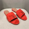 LP PIANA Summer Charms slides embellished suede slippers Luxe sandals shoes Genuine leather open toes casual flats for women Luxury Designers factory footwear