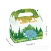 ギフトラップジャングルアニマルハンドボックス子供ボーイお誕生日おめでとうハワイホリオンライオンゼブラモンキーキャンディトレイ動物袋バッグ