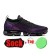 Air Vapormax Flyknit 2 Classic Fashion 2021 Flyknit 2.0 Running shoes Triple Black Designer Men Women Sneakers Fly 2 White knit cushion Trainers Zapatos Eur 36-45