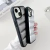 Designer Down coat case CFRP Iphone Case For 11 12 13 14 15 Plus Pro Max Individuality For Iphone Case