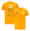 Men's T-Shirts New F1T-shirt men's and women's lapel team uniform casual sports racing custom short sleeve POLO shirt WW M230410