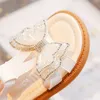 First Walkers Girls' Shoes Summer Children's Sandals Soft Sole Open Toe Fashion Butterfly Princess Shoes Baby Sandals 230410