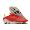 Mens fotbollsskor x Speedflow.1 FG High Ankle Football Boots Cleats Storlek 39-45EUR