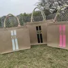 Envoltura de regalo Playa personalizada Bolsa de asas de yute Bolsa de compras reutilizable Bolsa de almacenamiento Bolsa de arpillera Decoración de fiesta de boda personalizada Regalos de dama de honor 231109