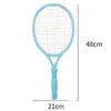 Tennis Rackets Tennis Rackets 1 Pair Children Tennis Badminton Racket Kids Palying Badminton Beginner Parent-child Game Props for Kindergarten Primary