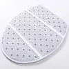 Toiletbrilhoezen 3PCS Kerstmis voor dekking en tapijt Badkamerset Fancy Santa Mat Decoraties Thuis