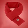 Scarves Pad Warming Heated Scarf Neck And Women For Men Heating Wrap With Christmas 231110