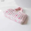 Sacs à couches sac à couches maman sac matelassé poussette sac Style coréen Portable couche-culotte sac pour maman maternité sac à main L231110