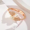 Bangle Style Creative Simple Temperament Lady Pearl Spherische geometrie Atmosfeer Bracelet verstelbaar