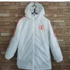 22-23 Accrington Stanley Mens's Down Winter Leisure Sport Jacket Long Sleeve Coate Auterwear Piffer Parkas Team Emblemsカスタマイズ