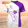 Mäns T-shirts Massageterapi Herr-T-shirts Massageterapeut Pesonaliserat namn 3D Tryckt T-shirt unisex Summer Style Casual T-shirt DW152 M230409