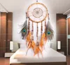 New Dreamcatcher Wind Chimes with Feather Dream Catcher Wall Hanging Decoration Pendant Home Decor Ornament Gift1606970