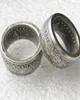 Morgan Silver Dollar Coin Ring 039eagle039 Silver Plated Handmade In Sizes 8165490120