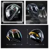 Casques de moto FL Face Casque X14 Du Génération 2 Couleur Rouge Noir Ant Riding Motocross Racing Motobike Drop Livraison Mobiles Mot DH8G5