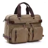 Duffelpåsar Hand Wild Capacity Trip Hight Drop Tote Bagage Travel Carry Over Night Duffle On Canvas ryggsäck