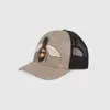 Мода, продавая бейсбольную кепку Snake Tiger Bee Cat Fox Wolf Canvas с участием мужчин женщин Sun Hat Hhh251o