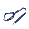 Laisse de sécurité réglable en tissu Nylon multicolore, vente en gros, pour véhicule, chat, chien, ceinture de sécurité pour voiture, laisses pour chiens