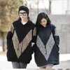 Men's Hoodies & Sweatshirts Hoodie Autumn And Winter Loose Hooded Overcoat Casual Sportswear Fashion Leopard Print Youth Bat Clothes Black L