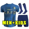 23 24 Al Nassr FC Soccer Jerseys 2023 2024 Ronaldo Men Child