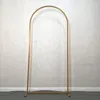Party Decoration Wedding Props White Arch Stage Backdrop Frame Iron Artificial Flower Decorative Stand Balloon Anpassningsbar
