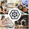 Table Mats & Pads Nonslip Silicone Heat Insulated Cooker Top Cover Induction Cooktop Protector Mat Reusable Pad Kitchen GadgetsMats PadsMats