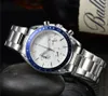 Neue Top Marke Herren Uhr Mode Business Chronograph Automatische Datum Quarz Designer Uhrwerk Uhren Hohe Qualität Montre