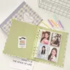 Notepads MINKYS Original Design Color Diamond A5 Kpop Po Card Binder Collection Book Idol Holder Album 230408