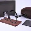 Bütün marka gözlük çerçeveleri tahta büyük çerçeve gözlük çerçeveleri kadınlar retro miyop gözlükleri orijinal case2873