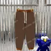 22ss fatos de treino dos homens tecido de veludo dourado tricô duplo bordado streetwear blusão treino marrom xinxinbuy M-2XL265b