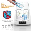 Flessenwarmers Sterilisatoren # Automatische intelligente thermostaat Melkflessenverwarmer Flessenwarmer Flessensterilisator LED 2 IN 1 Melksterilisator 231109